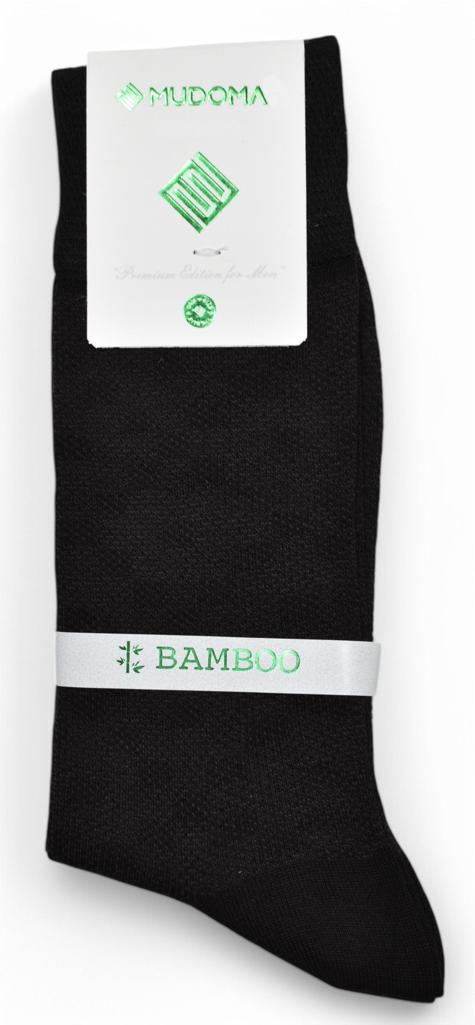 Unleash the ultimate comfort and style with the Marcello Bamboo Elite Black Check Sock!