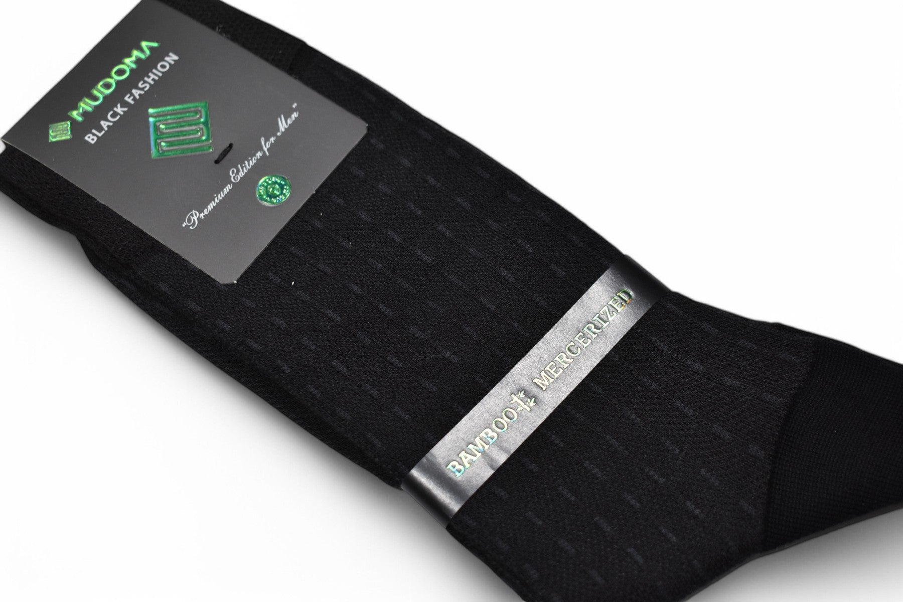 Unleash the ultimate comfort and style with the Marcello Bamboo Elite Slate Stripe Check Sock!