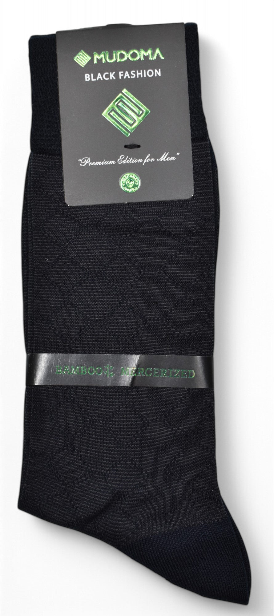 Unleash the ultimate comfort and style with the Marcello Bamboo Elite Striped Open Diamond Sock!