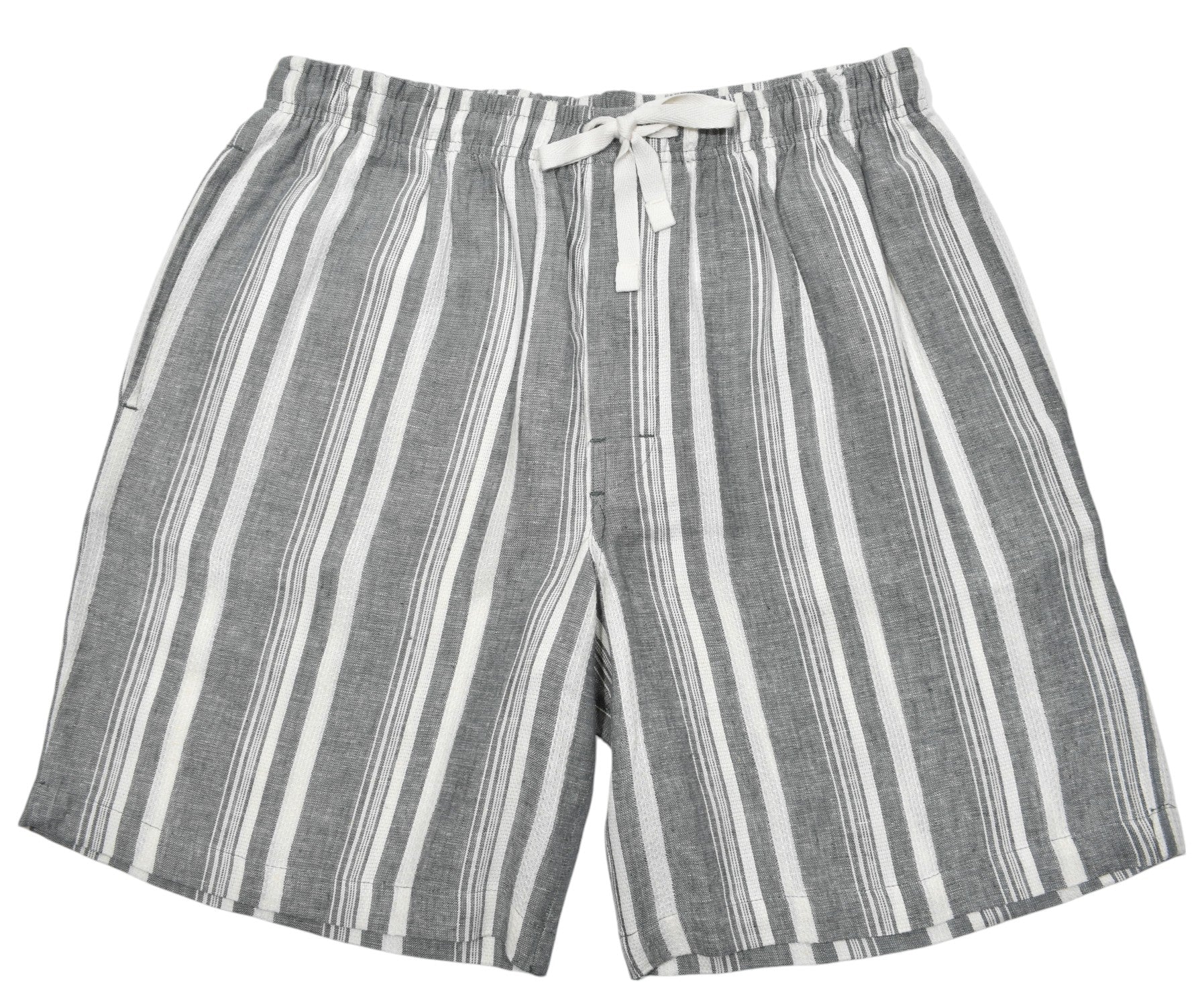 Pair this cool brushed stripe cotton walking short with any of our comfort tees for the perfectly easy Spring/Summer look.