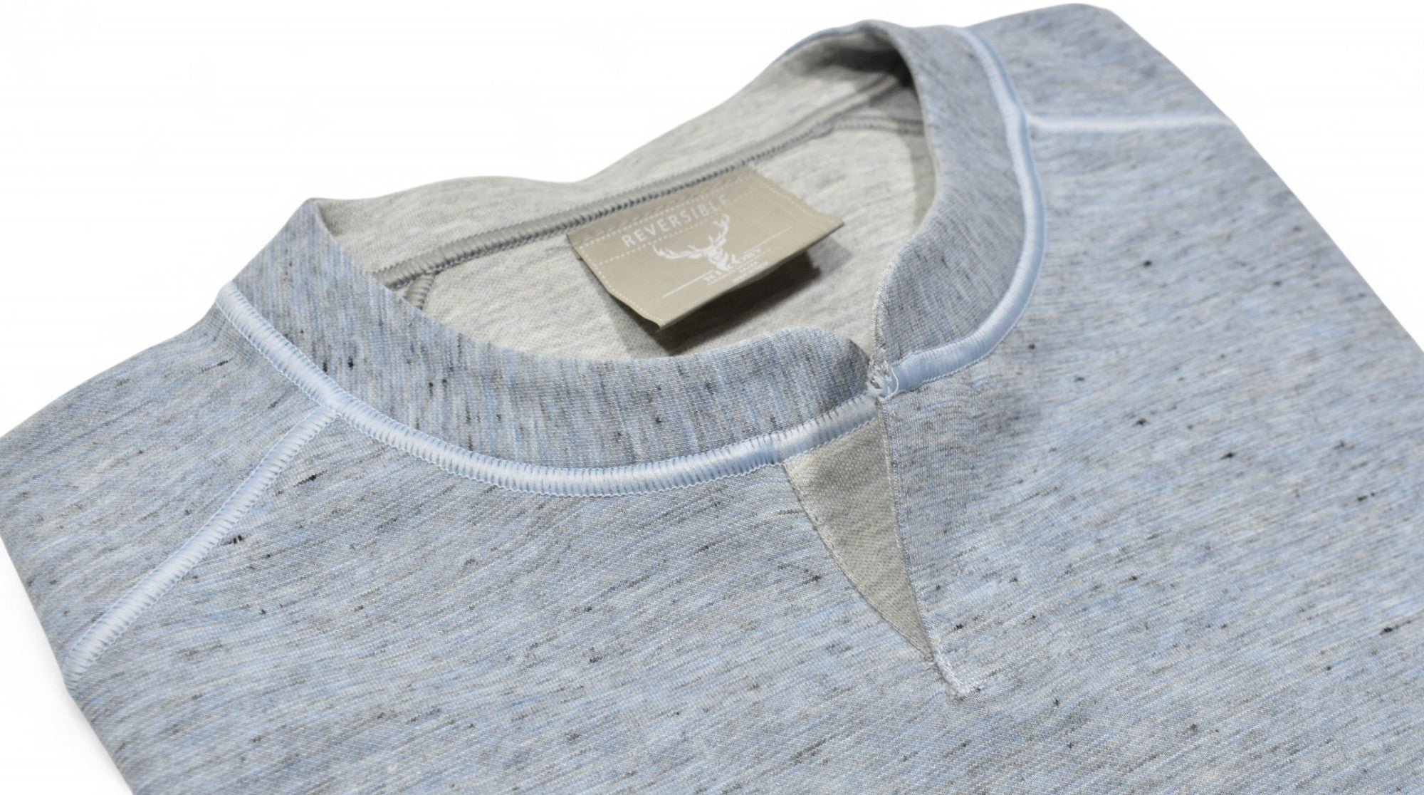 Stay versatile with our ultra-soft, lightweight reversible pullover by Marcello.