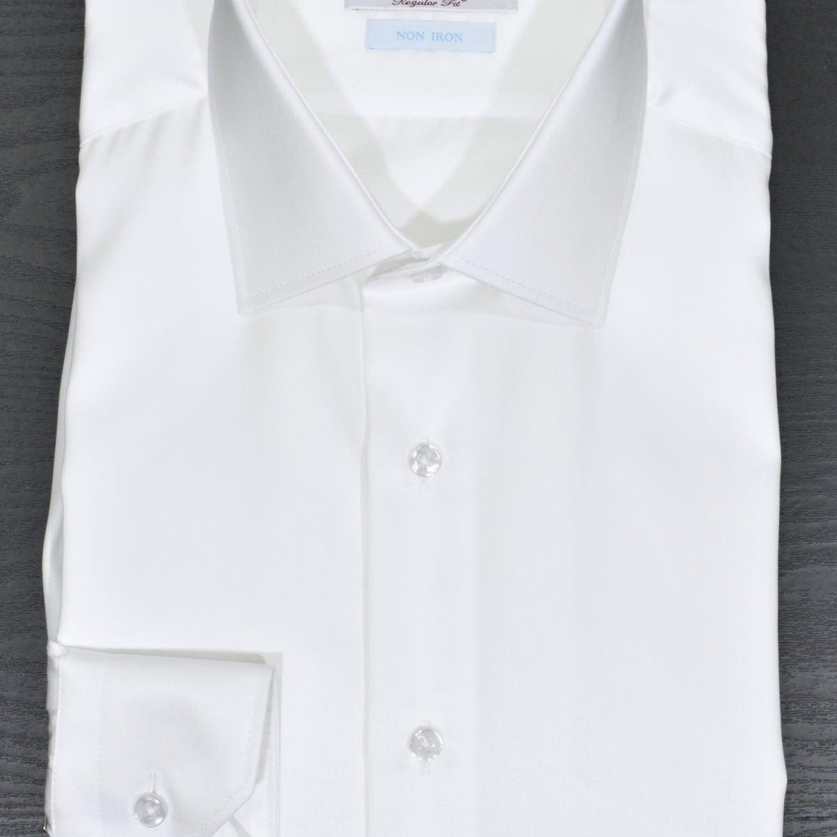 Men''s White Solid Formal Shirt at Rs 1139.40
