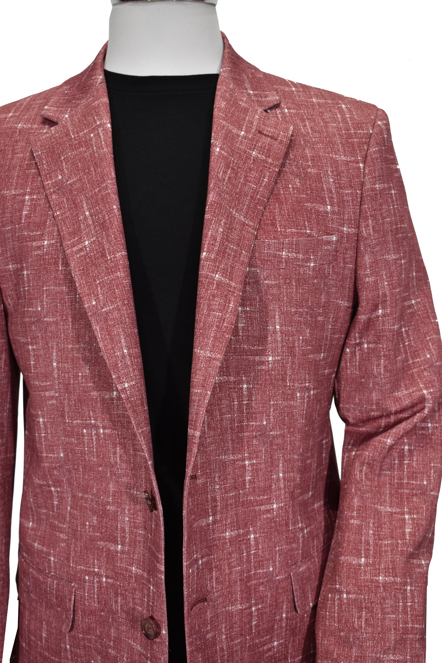 A traveler sport coat is a great item for a casual hip lifestyle. The outer fabric is a polyester microfiber with lycra for stretch. The result is a comfortable jacket that moves with your natural movements, does not wrinkle and can be folded up tight to travel anywhere without needing pressing.