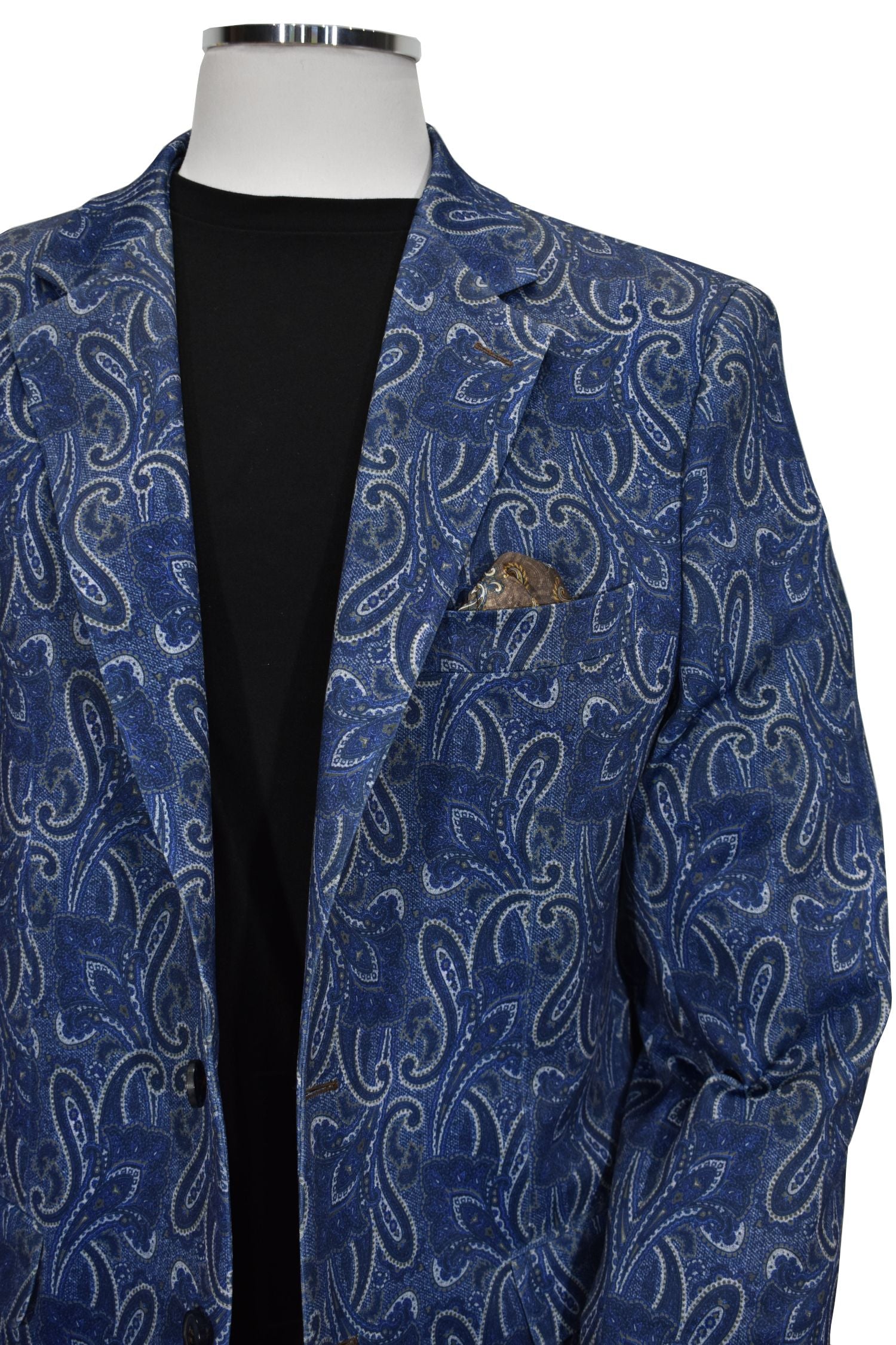 A traveler sport coat is a great item for a casual hip lifestyle. The outer fabric is a polyester microfiber with lycra for stretch. The result is a comfortable jacket that moves with your natural movements, does not wrinkle and can be folded up tight to travel anywhere without needing pressing.