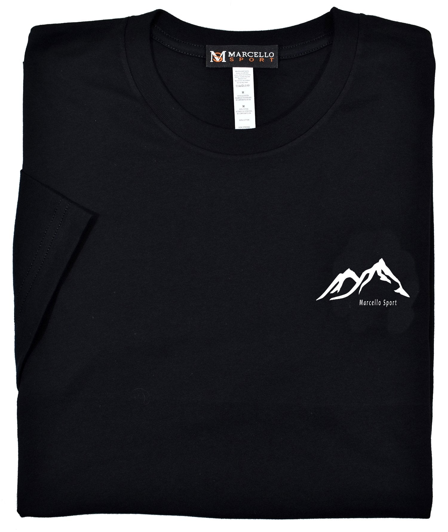 Marcello Ski Bum Tee  100% soft cotton, preshrunk. Soft luxe cotton. Contemporary fit, we suggest ordering one size up if between sizes or prefer a looser fit. Machine wash and dry.