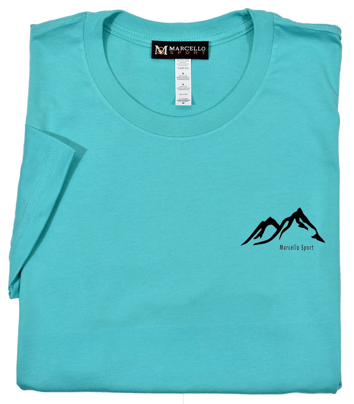 Marcello Ski Bum Tee  100% soft cotton, preshrunk. Soft luxe cotton. Contemporary fit, we suggest ordering one size up if between sizes or prefer a looser fit. Machine wash and dry.