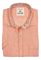 Cotton linen SS shirt