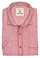 Cotton linen SS shirt