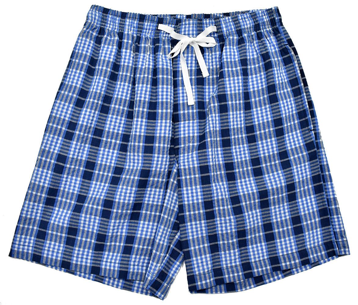 Casual and comfortable, the multi color seersucker short works well with our special performance tees. Classic short pockets and draw string. Choose your color tee or all three, in a v neck or crew neck model.  Seer Sucker Multi Color Short  Cotton with little lycra for stretch comfort.  Machine washable Button front top Draw string pants.