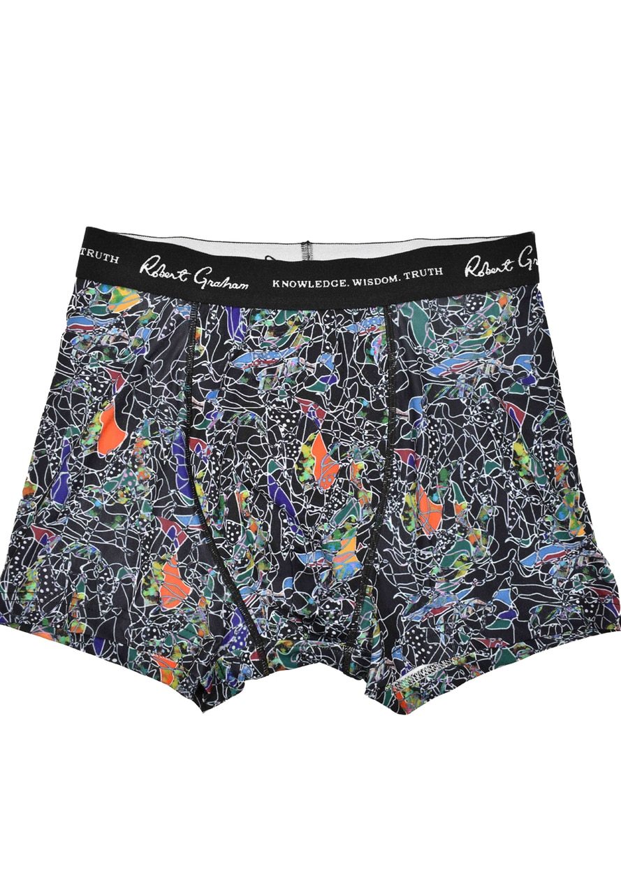 ZRG044 Robert Graham Multi Abstract Boxer - Marcello Sport