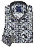 W1004 Telluride Cotton Print Shirt - Marcello Sport