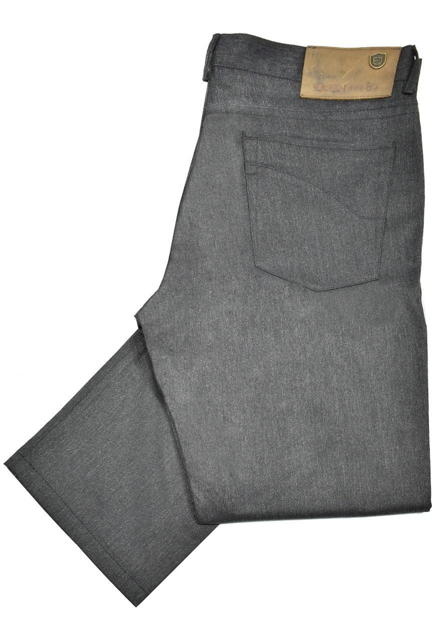 Luxurious microfiber blend fabric gives the feel of cashmere without the hassle. Wrinkle resistant, machine washable, 5-pocket jean model. Low to medium rise and modern fit. All 34 length. If between sizes or prefer a looser feel order one size larger for the best fit. Cashmere Touch Traveler Pant by Marcello