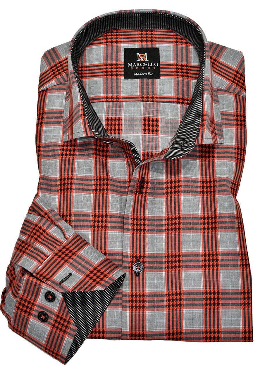 Where classic and fashion meet you find the best. Simply a sophisticated shirt with perfect trim fabric and detailing. Cotton, Classic shaped fit, imported.