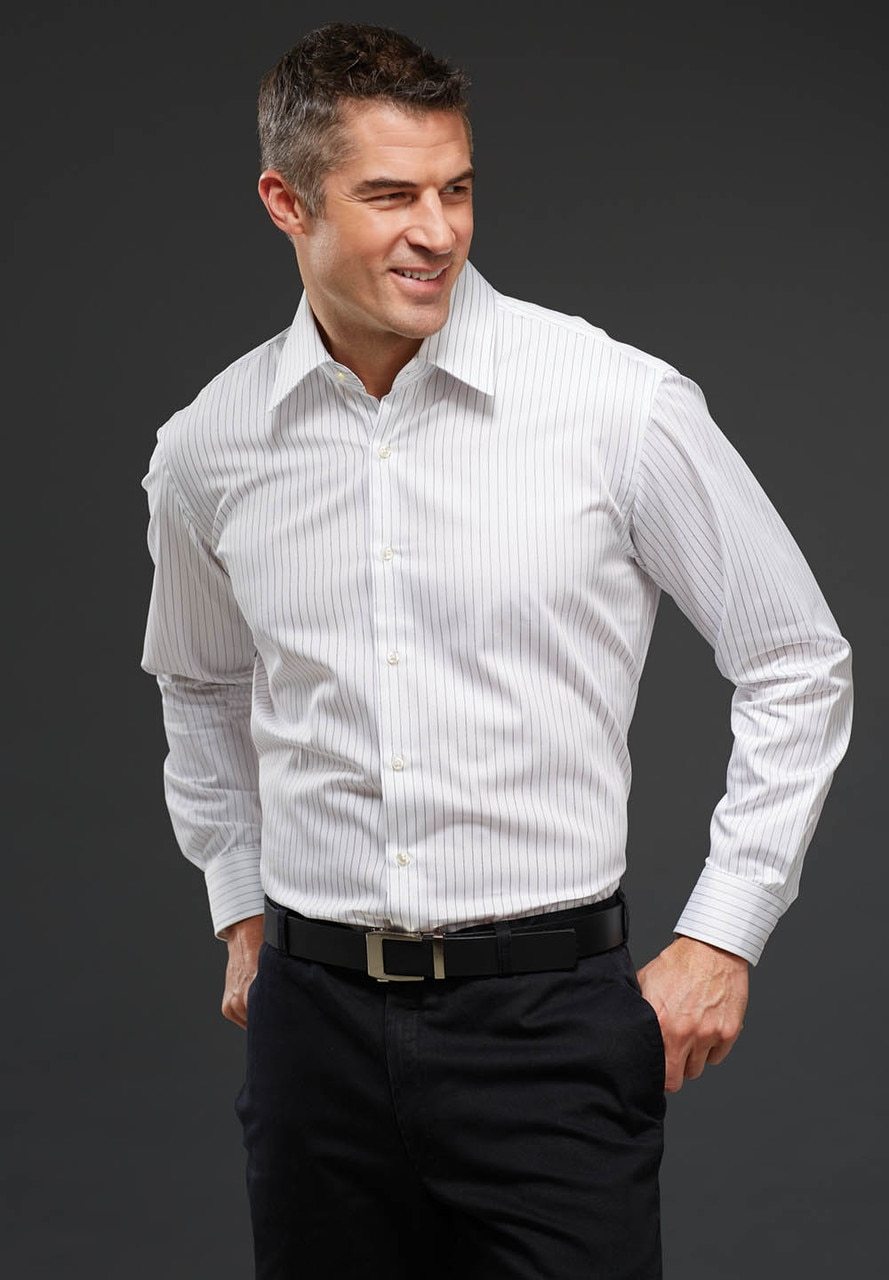 ZW002 Justin Harvey Sequel Black or White Mens Shirt - Marcello Sport