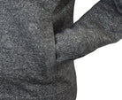 Marcello soft Italian merino wool melange gray cardigan
