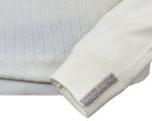 Marcello ivory quarter zip pullover.