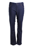 34 Heritage Men's Courage Dark Wash Straight Leg Denim Jeans in Rinse Vintage 