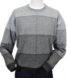 Bring sophistication and style to your wardrobe with this 867 Steel Window Pane. Its luxurious merino wool fabric offers an exquisite touch and its finely knitted lines are the perfect blend of warmth and coolness. Look your best with this timeless classic fit! Classic crew neck model with banded cuffs and waist band.