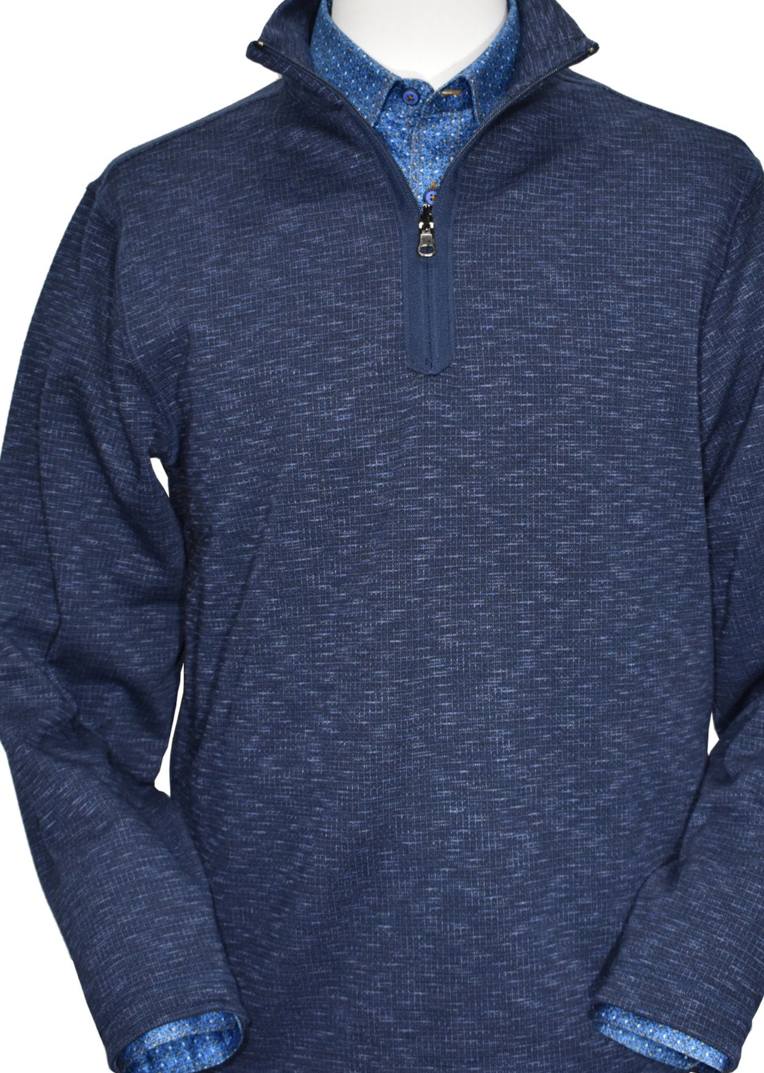 ☆ ☆ TH COLLECTION Breton Stripe Half Zip-Up Buy Tommy Hilfiger Boxy Breton Stripe Half Zip Sweater