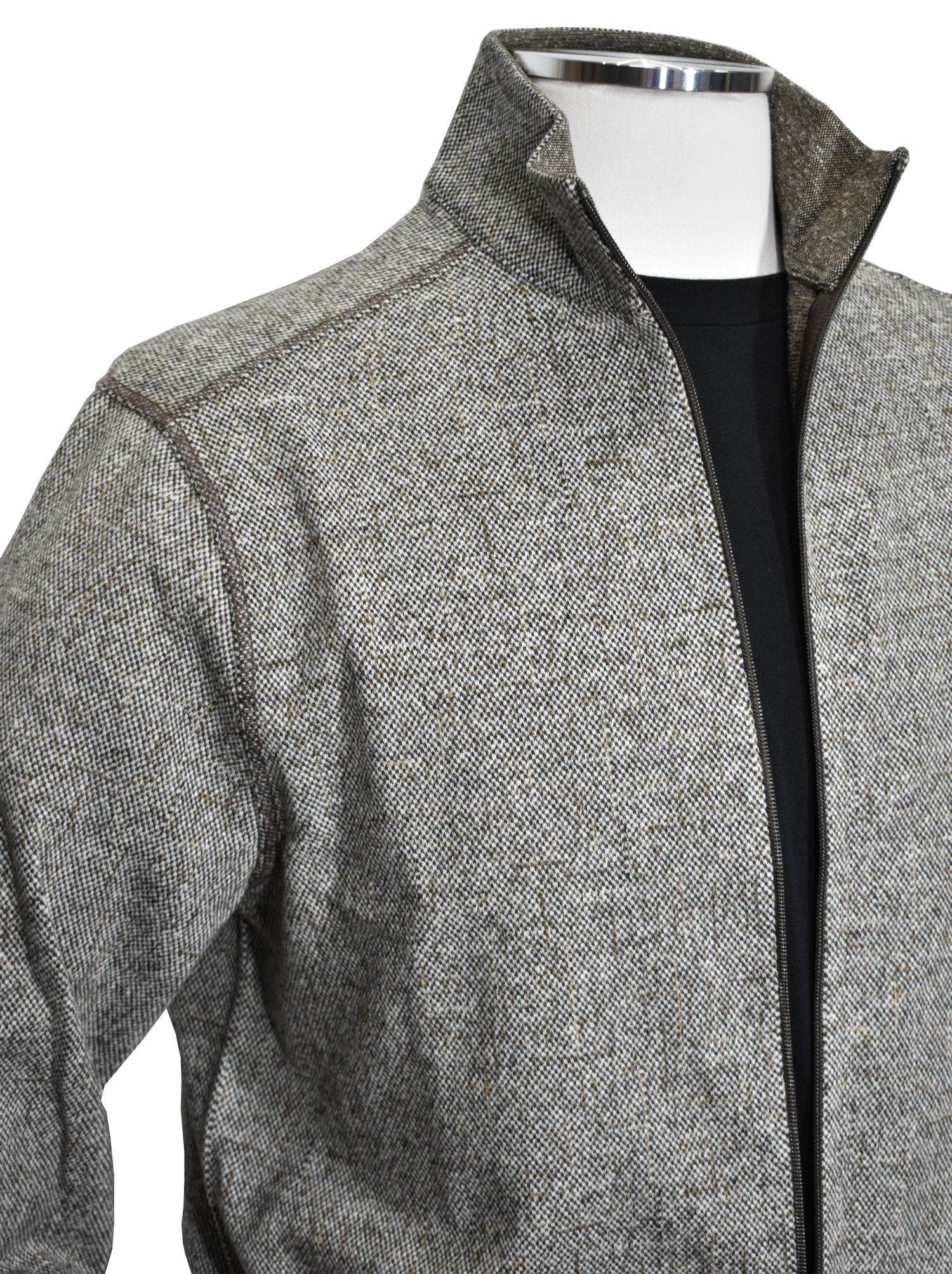J892 Aspen Full Zip Tweed – Marcello Sport