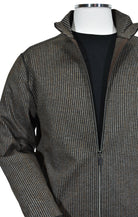 Experience luxury and sophistication with the Marcello Scott Bronze Cardigan.