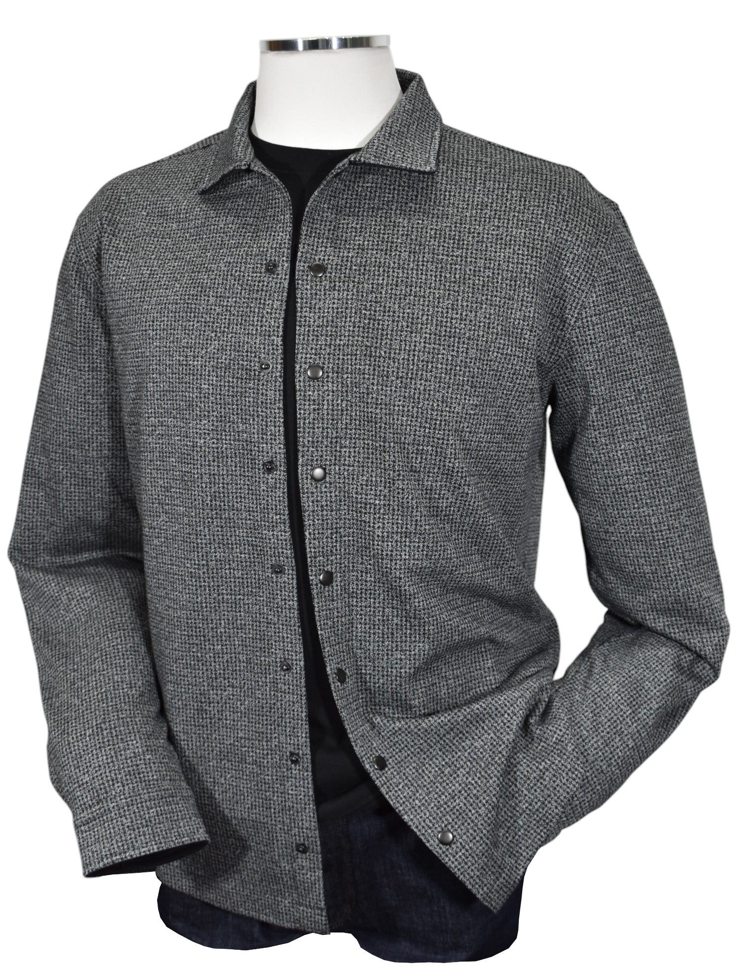 Unleash your inner fashionista with the Marcello Lombardo Snap Front Cardigan! 