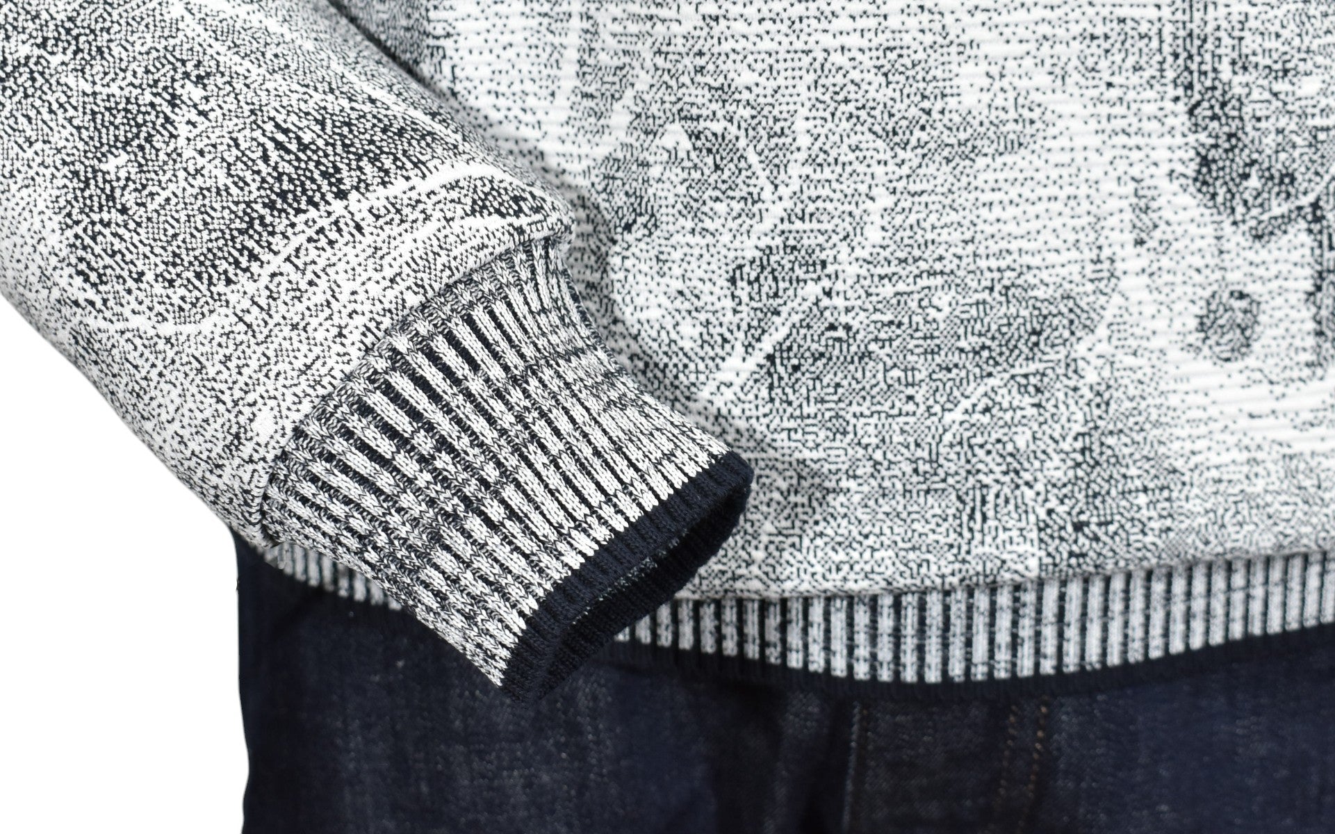 Radiate Fall style with our Marcello Sepia Forest Sweater. 