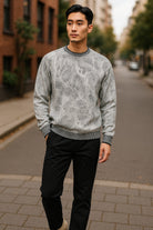 Radiate Fall style with our Marcello Sepia Forest Sweater.