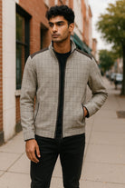 Passionately believe in the value of staying stylish and warm with our Marcello Como Knit Jacket! 