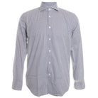 Canali neat pattern sport shirt.