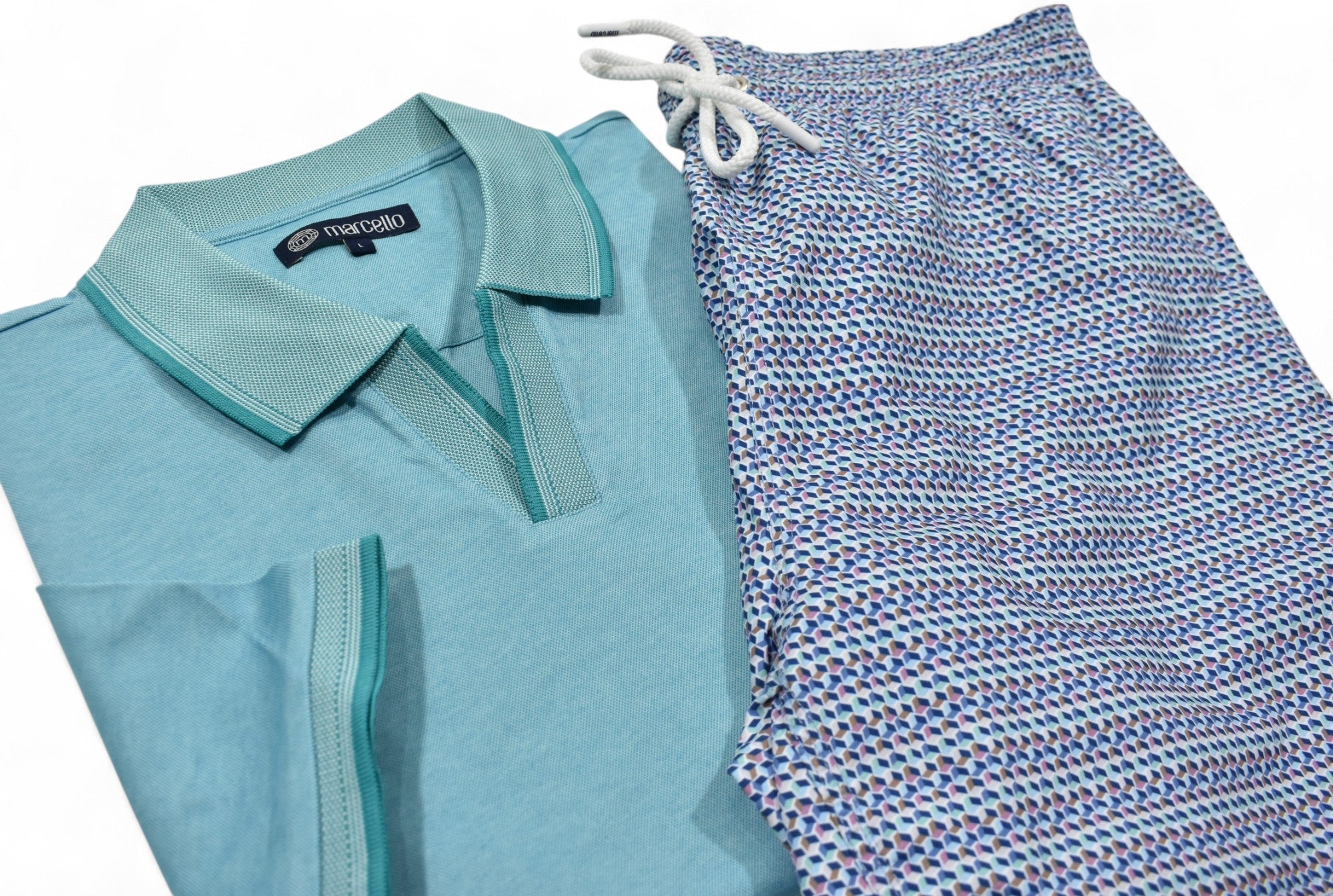 Marcello polo and swim suit