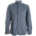 Garnet gray cord shirt.