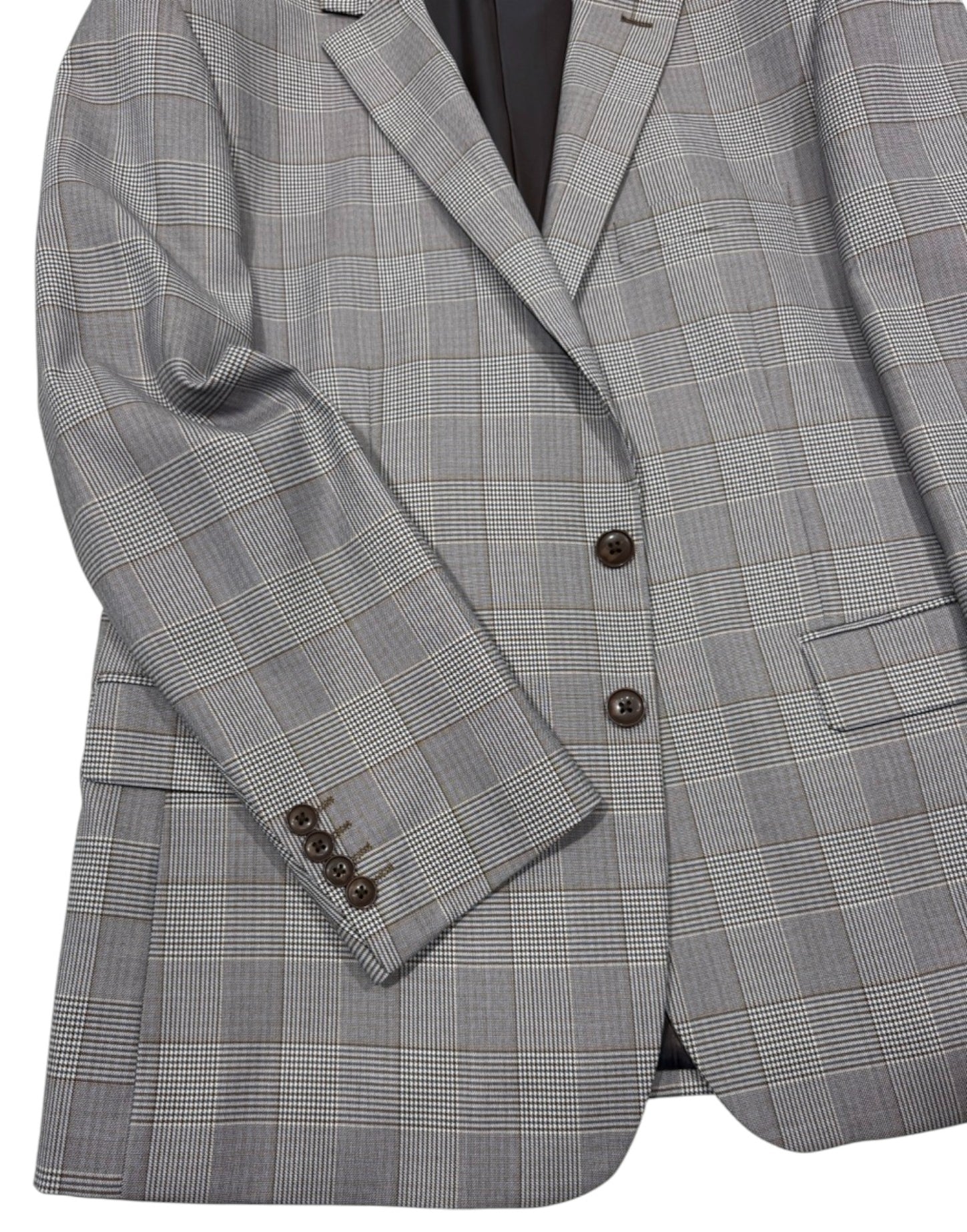 Plaid sport coat.