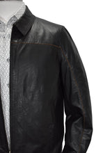 Upgrade your layering image with the Marcello J104 Furrier Sport Leather jacket. Made exclusively by Marcello, this lightweight jacket features a classic polo collar and custom hand-stitched furrier detailing. Fashionable, yet functional, the soft and cool washed leather comes in a variety of colors with contrast stitching. Elevate your style game with this must-have piece.