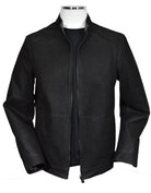 Marcello Black Suede Coat
