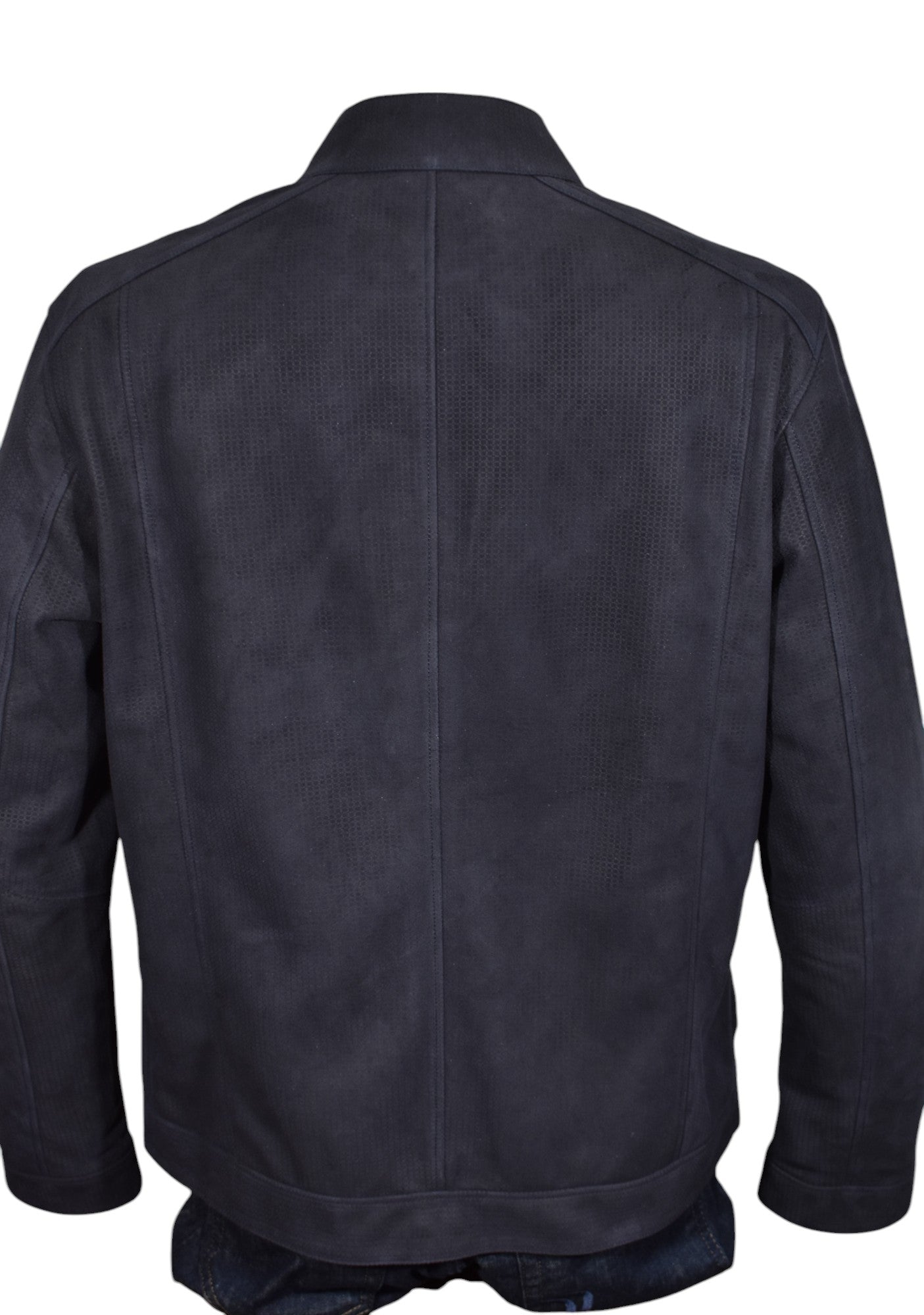 J227 Navy Reversible Suede/Leather Amalfi Coat – Marcello Sport