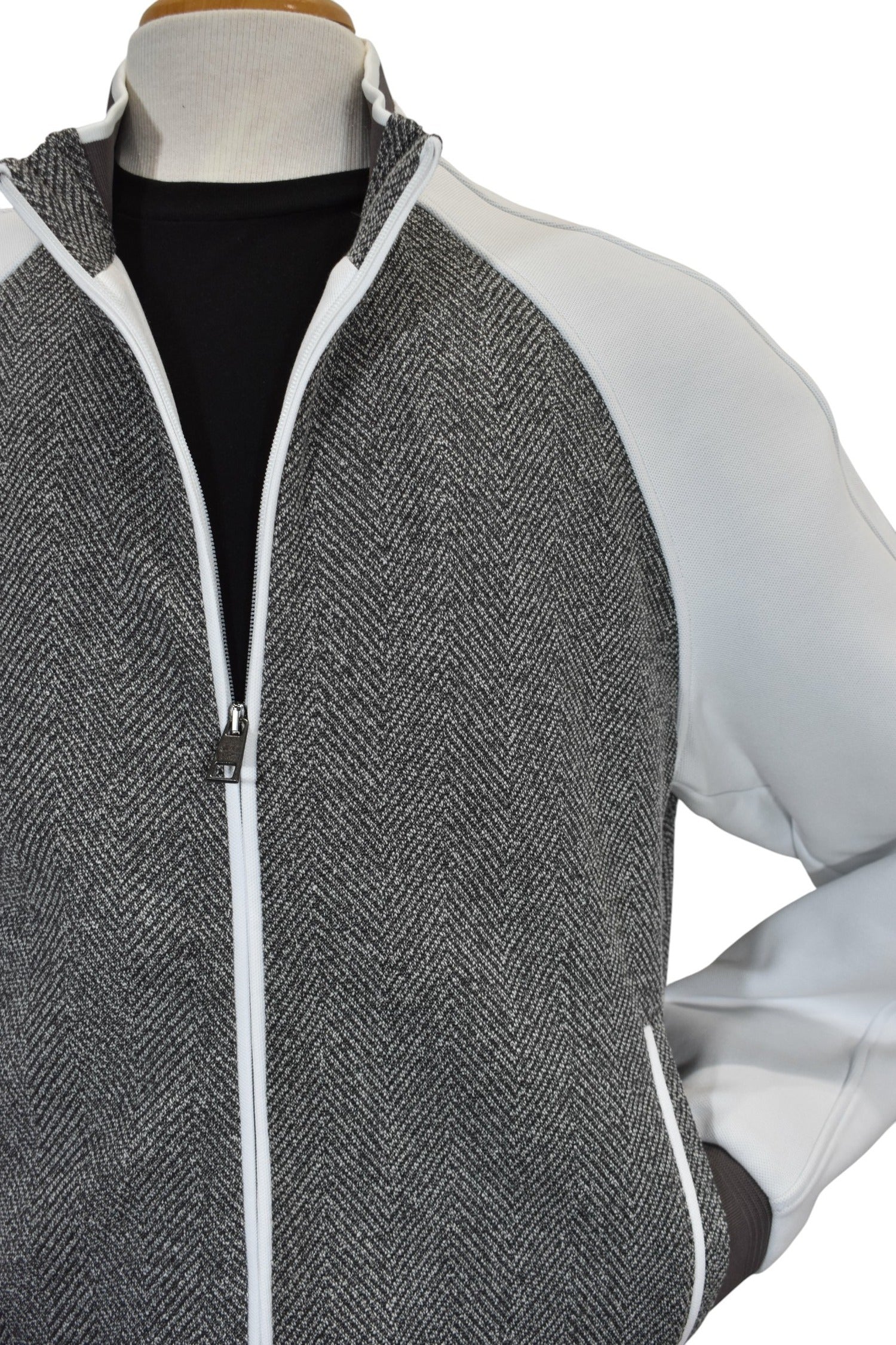 Marcello engineered bomber jacket.