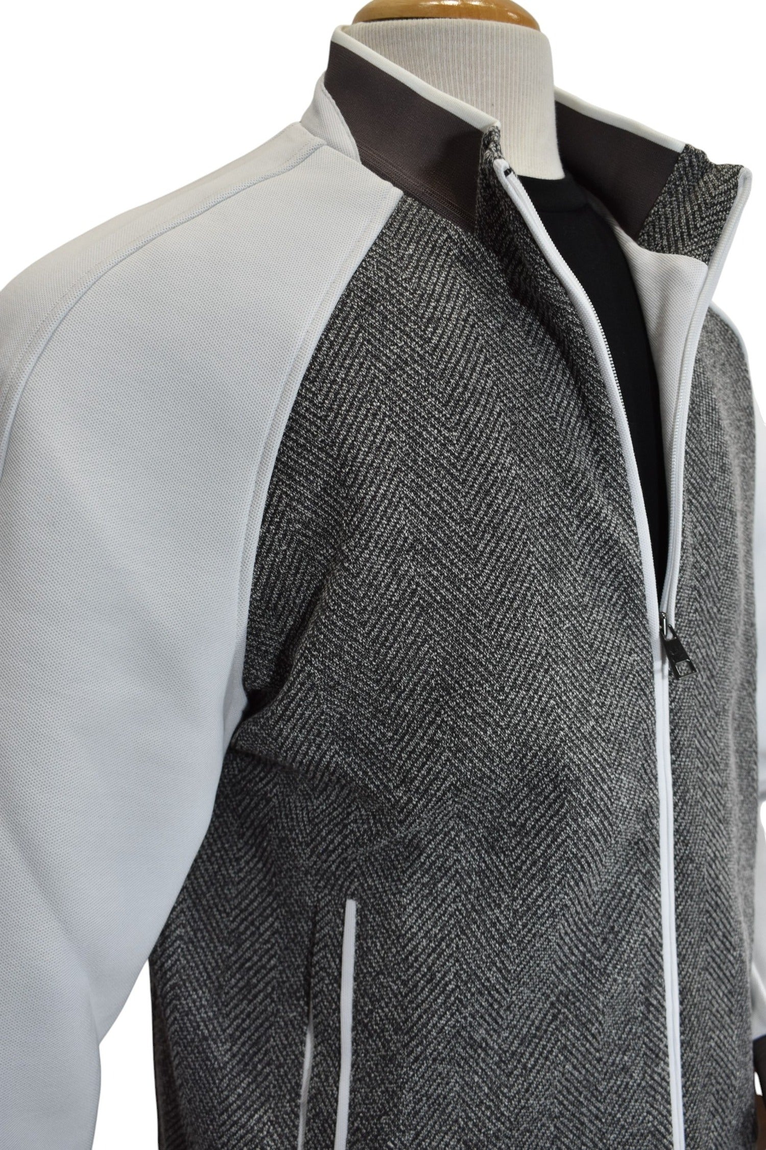 Marcello engineered bomber jacket.