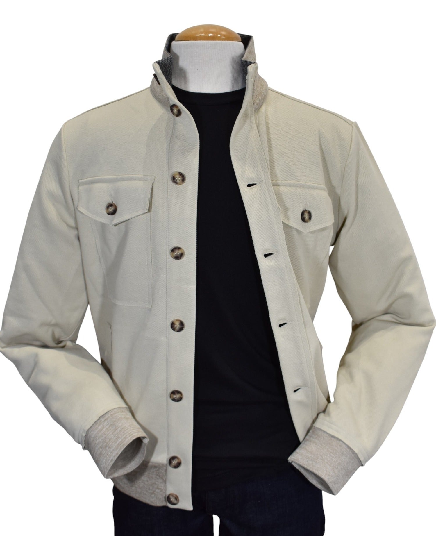 Marcello pique safari style coat.