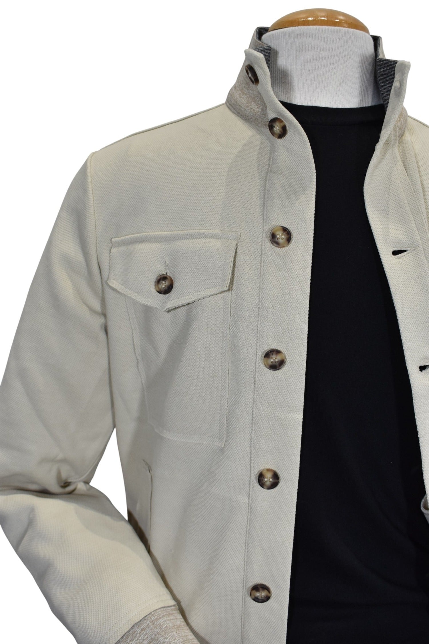 Marcello pique safari style coat.