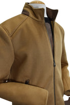 Marcello camel wool/cashmere jacket.