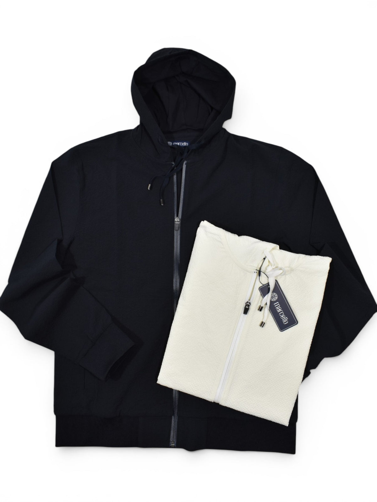 Marcello polynosic hoodie jacket.