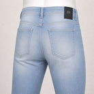 Marcello soft washed and distressed stretch denim.