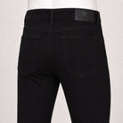 Marcello black stretch denim pant weight.