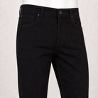 Marcello black stretch denim pant weight.