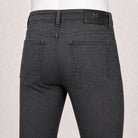 Marcello charcoal stretch denim pant weight.