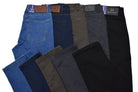 Say goodbye to stiff denim and hello to the Marcello LP27 Stretch Lightweight Denim. These jeans feature an ultra-light cotton-elastin fabric that moves with your body for exceptional comfort. The slimmer fit offers a contemporary leg and a relaxed look you'll love! Amazingly comfortable and stylish - what more could you want? A Marcello Exclusive.