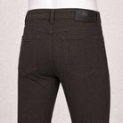 Marcello mocha stretch denim pant weight.
