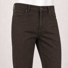 Marcello mocha stretch denim pant weight.