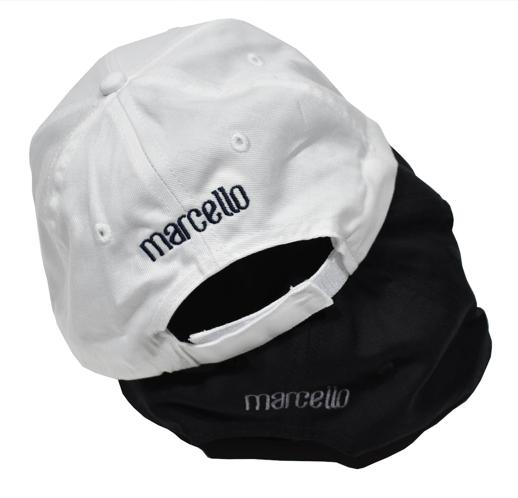 The Marcello Cap is a timeless classic that epitomizes style and comfort! Boasting a soft twill cotton construction, featuring a logo on the front and name on the back, this cap is perfect for any occasion. With its classic fit and velcro adjustable tabs, you can stay comfortable and look amazing. Get your Marcello Cap today!